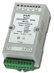 Модуль аналогового ввода МС1210